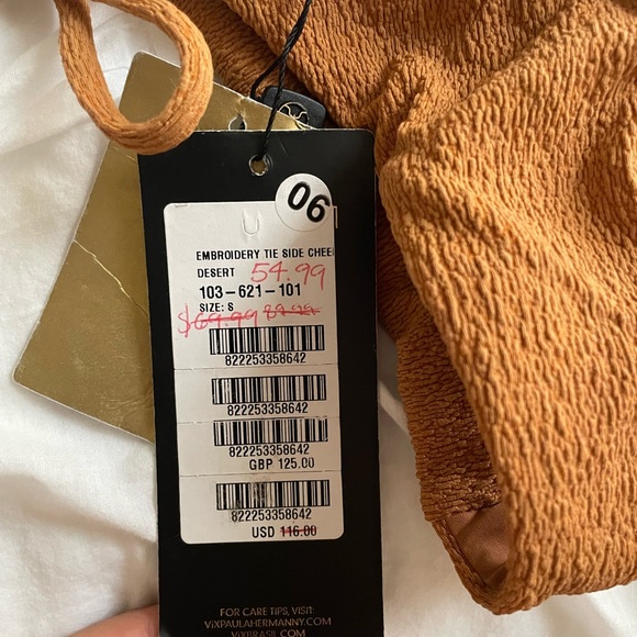 NWT Vix Brazilian cut bikini in Desert - Picture 7 of 7